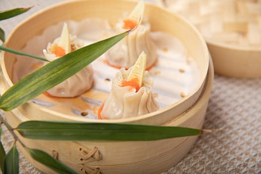 Domácí Dim Sum: Upečte si Tradiční Čínské Knedlíčky!