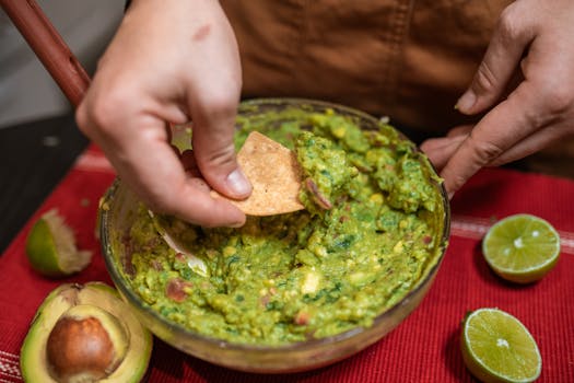 Guacamole: Mexická Delikatesa s Bohatou Historií a Recepty